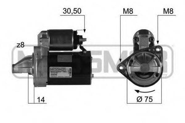 MESSMER 220348 Стартер