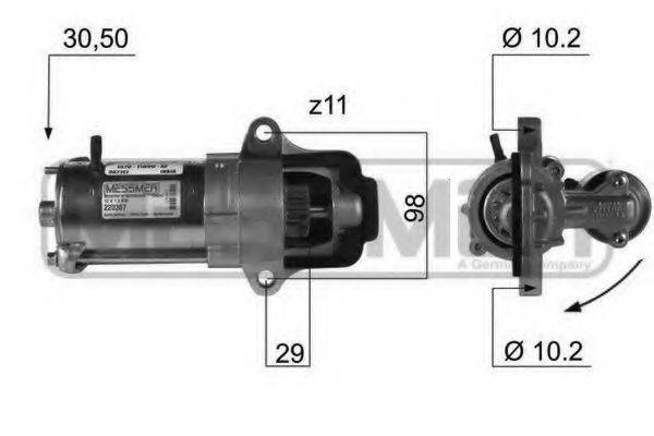 MESSMER 220367 Стартер