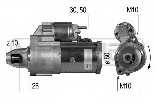 MESSMER 220431 Стартер