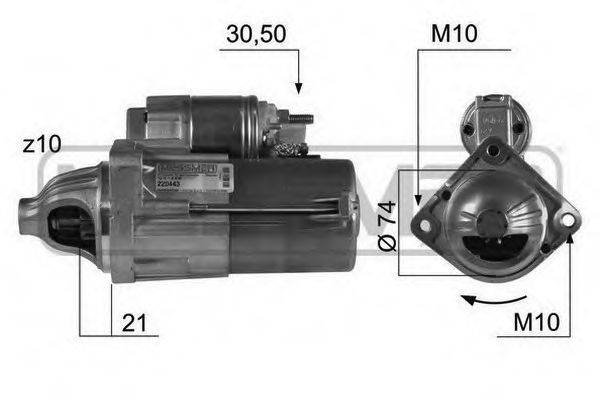 MESSMER 220443 Стартер