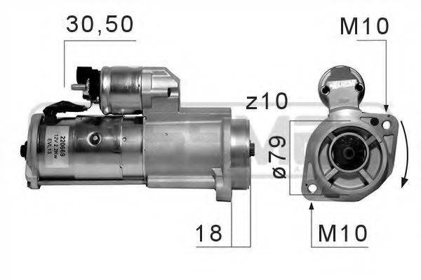 MESSMER 220669 Стартер