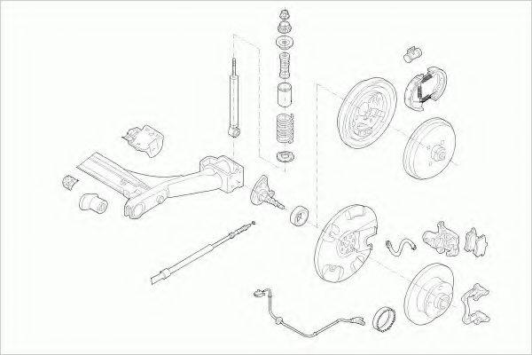 LEMFORDER VWGOLFRL018 Рульове управління; Підвіска колеса