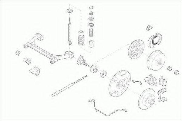 LEMFORDER VWGOLFRL004 Рульове управління; Підвіска колеса