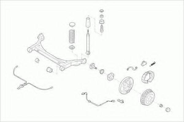 LEMFORDER VWLUPORL004 Рульове управління; Підвіска колеса