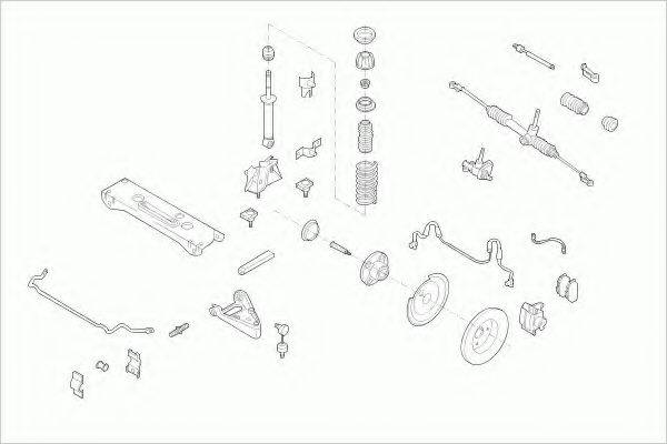 LEMFORDER SMARTFORTWFL002 Рульове управління; Підвіска колеса