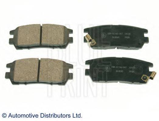 BLUE PRINT ADC44243 Комплект гальмівних колодок, дискове гальмо