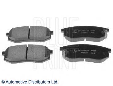 BLUE PRINT ADG042104 Комплект гальмівних колодок, дискове гальмо