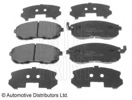 BLUE PRINT ADK84237 Комплект гальмівних колодок, дискове гальмо