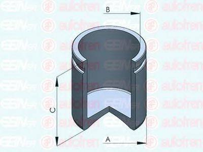 AUTOFREN SEINSA D025326 Поршень, корпус скоби гальма