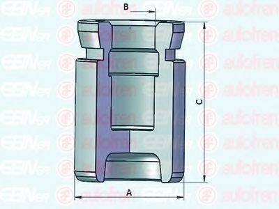 AUTOFREN SEINSA D025333 Поршень, корпус скоби гальма