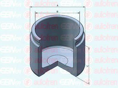 AUTOFREN SEINSA D025505 Поршень, корпус скоби гальма