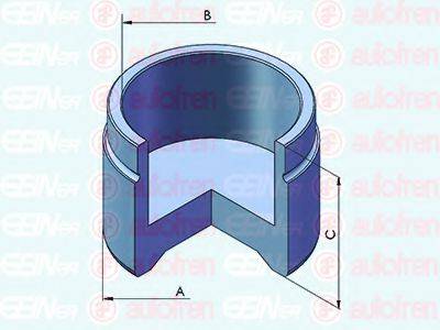 AUTOFREN SEINSA D025587 Поршень, корпус скоби гальма