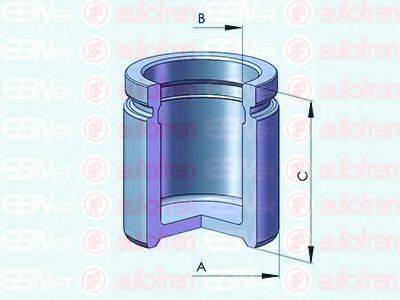 AUTOFREN SEINSA D025590 Поршень, корпус скоби гальма