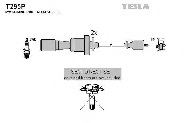 TESLA T295P Комплект дротів запалювання