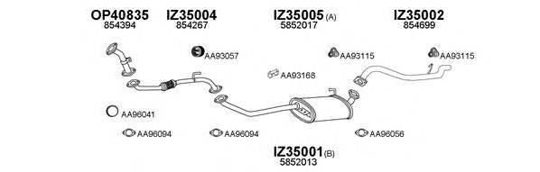 VENEPORTE 400433 Система випуску ОГ