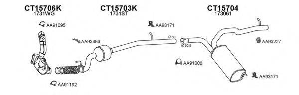 VENEPORTE 450574 Система випуску ОГ