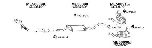 VENEPORTE 500229 Система випуску ОГ