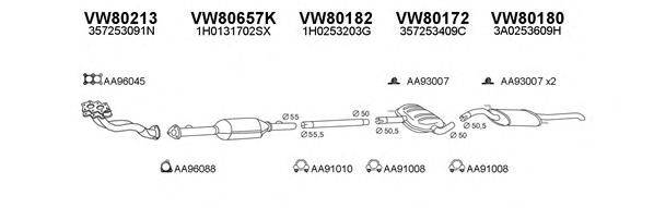 VENEPORTE 800152 Система випуску ОГ