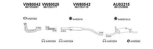 VENEPORTE 800272 Система випуску ОГ