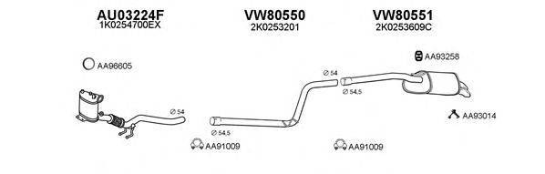 VENEPORTE 800613 Система випуску ОГ