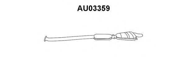 VENEPORTE AU03359 Передглушувач вихлопних газів