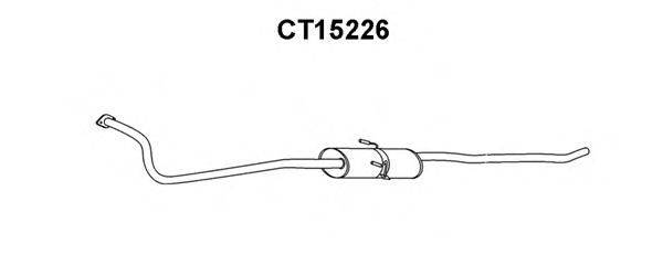 VENEPORTE CT15226 Передглушувач вихлопних газів