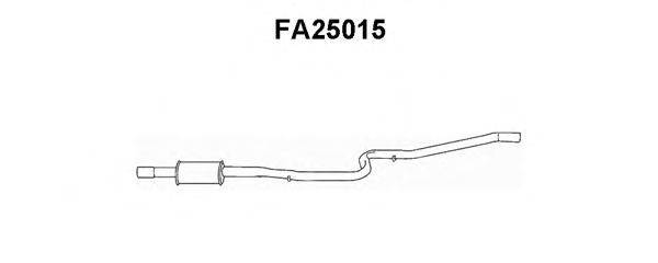 VENEPORTE FA25015 Передглушувач вихлопних газів