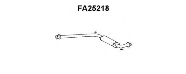 VENEPORTE FA25218 Передглушувач вихлопних газів