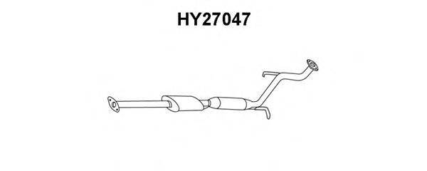 VENEPORTE HY27047 Передглушувач вихлопних газів