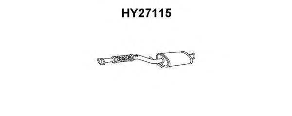 VENEPORTE HY27115 Передглушувач вихлопних газів