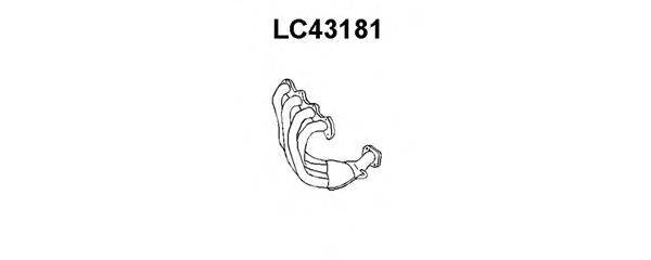 VENEPORTE LC43181 Колектор, система випуску