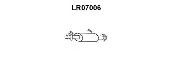 VENEPORTE LR07006 Глушник вихлопних газів кінцевий