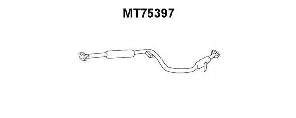 VENEPORTE MT75397 Передглушувач вихлопних газів