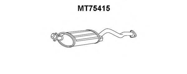 VENEPORTE MT75415 Передглушувач вихлопних газів