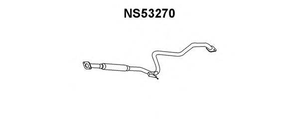 VENEPORTE NS53270 Середній глушник вихлопних газів