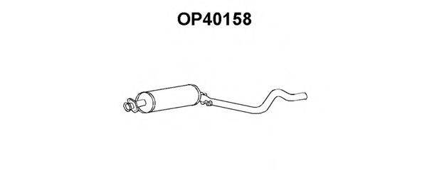 VENEPORTE OP40158 Передглушувач вихлопних газів
