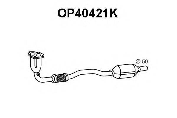 VENEPORTE OP40421K Каталізатор