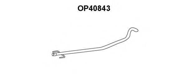 VENEPORTE OP40843 Труба вихлопного газу