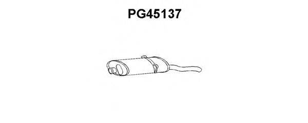 VENEPORTE PG45137 Глушник вихлопних газів кінцевий