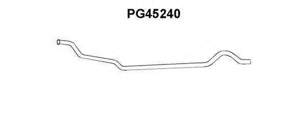 VENEPORTE PG45240 Труба вихлопного газу