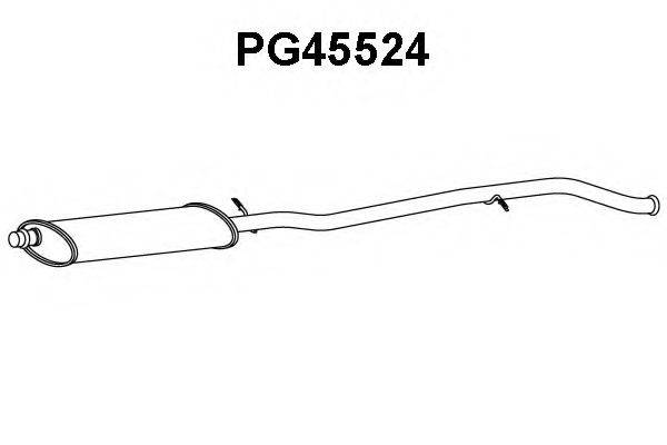 VENEPORTE PG45524 Передглушувач вихлопних газів