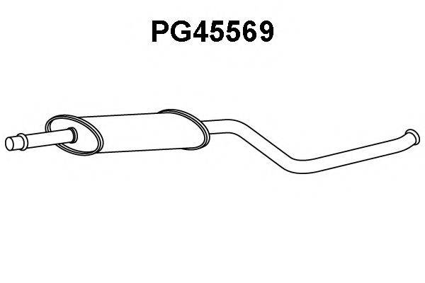 VENEPORTE PG45569 Передглушувач вихлопних газів