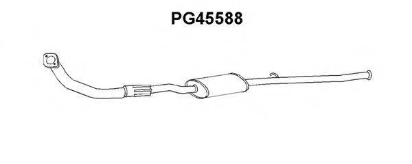 VENEPORTE PG45588 Передглушувач вихлопних газів