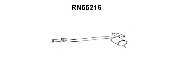 VENEPORTE RN55216 Передглушувач вихлопних газів