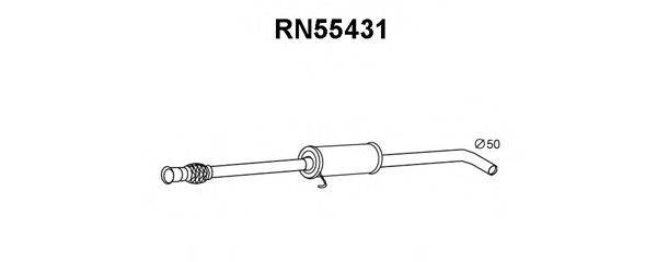 VENEPORTE RN55431 Передглушувач вихлопних газів