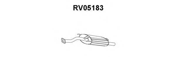 VENEPORTE RV05183 Глушник вихлопних газів кінцевий