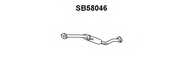 VENEPORTE SB58046 Передглушувач вихлопних газів