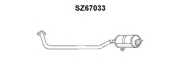 VENEPORTE SZ67033 Передглушувач вихлопних газів