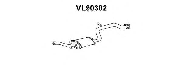 VENEPORTE VL90302 Передглушувач вихлопних газів