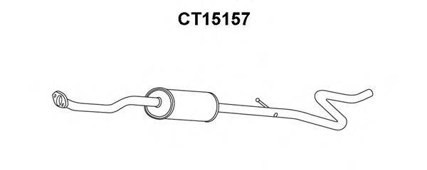 VENEPORTE CT15157 Передглушувач вихлопних газів